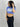 WOMENS WORKER TEE BLUE